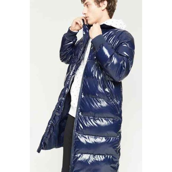 the rail hooded puffer jacket